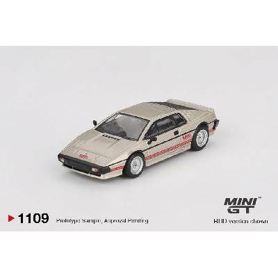 MINI GT Lotus Esprit Turbo Metallic Silver 1:64