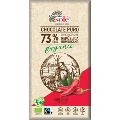 Solé Bio hořká s chilli 100 g