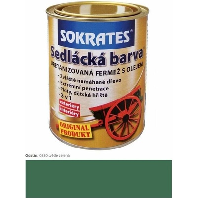 Sokrates Sedliacka farba 0,7 kg 0530 zelená svetlá