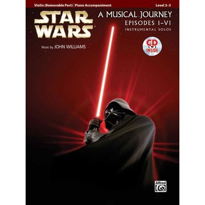 Star Wars A Musical Journey Episodes I-VI pro housle a klavír 623317