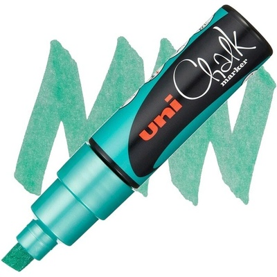Uni PWE-8K Chalk metalická zelená