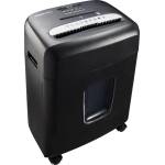 Amazon document shredder with microparticle cut, 8 sheets, with transparent viewing window, for documents, CDs and credit cards, 15l collection container, black - C217-C (C217-C)