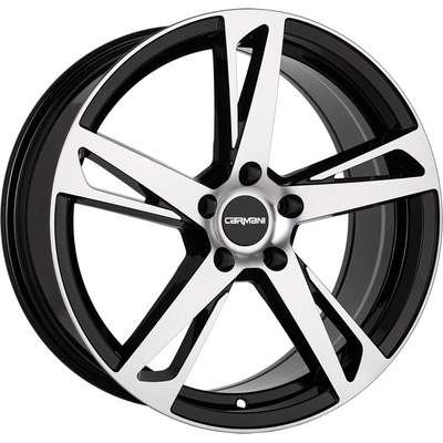 Carmani 16 7,5x17 5x115 ET45 black polished