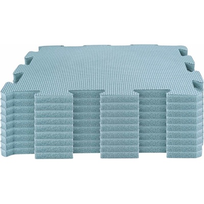 Nido Pěnová hrací podložka Puzzle 9 ks Dusty Blue – Sleviste.cz