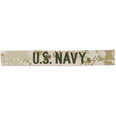 MILITARY RANGE Nášivka "U.S NAVY" MARPAT DESERT