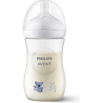 Philips Шише за хранене Philips Avent Natural Response 260 мл 1М+ Коала SCY903/67 (00A.0580.001)