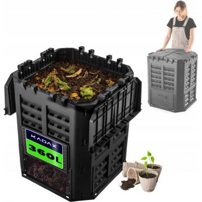 Kadax 360 l černý