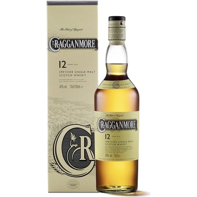 Cragganmore 12y 40% 0,7 l (holá láhev)