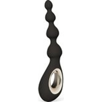 Lelo Soraya Beads Rechargeable Waterproof Anal Vibrator Black
