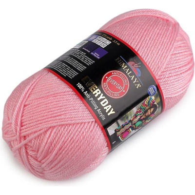 Pletací příze Everyday 100 g Varianta: 18 (70034) růžová sv., Balení: 1 ks 49037/118699/260810