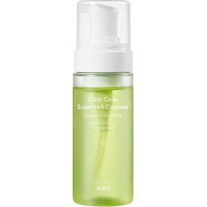 PURITO Clear Code Superfruit Cleanser - Пяна за почистване на лице с суперфрукти 150мл