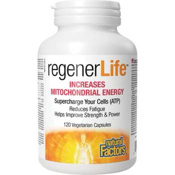 Image 1 of Natural Factors Rеgener Life Increases Mitochondrial Energy [120 капсули]