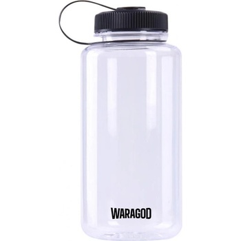 WARAGOD Широка спортна бутилка Aesir 1000 ml, прозрачна (WAR007102)