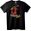 NOONEBRAND Тениска Духовен водач лисица - 2XL, Black
