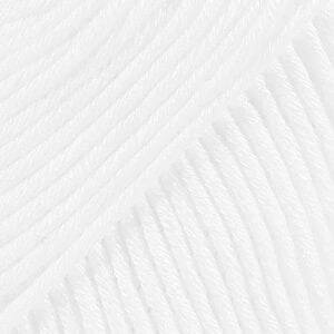 DROPS Design Muskat Uni Colour 18 White Плетива прежда (104018)
