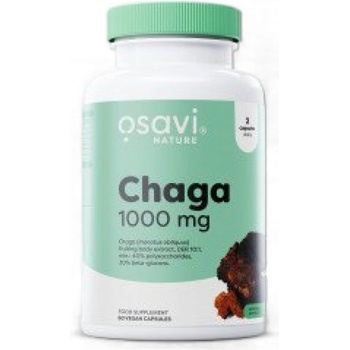 Osavi Chaga 1000 mg | Minimum 30% Beta-Glucans [60 капсули]