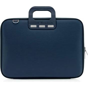 Bombata Чанта за лаптоп Bombata Wave E00870-11, до 14" (35.56cm), 3 отделения за документи, тъмносиня (E00870-11)