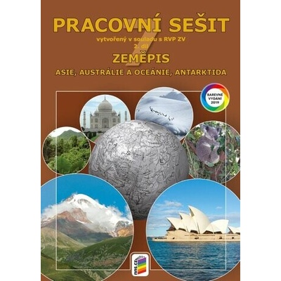Zeměpis 7, 2. díl - Asie, Austrálie a Oceánie, Antarktida (barevný pracovní sešit) - NNS
