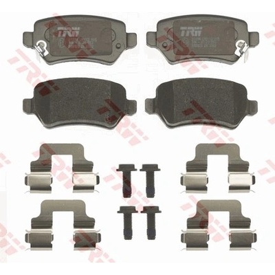 TRW Sada brzdových platničiek kotúčovej brzdy GDB1515