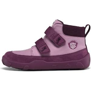 Affenzahn Детски обувки barefoot Affenzahn Kid's Übergangsschuh Leder Friendy Barefoot shoes - Otter / Pink / Purple - размер 22 (EU) (702-4545-0512)