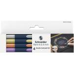Schneider Комплект металически химикалки, 0, 4 мм, SCHNEIDER "Paint-It 050", 4 различни цвята ML05011501 (ML05011501)