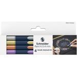 Schneider Комплект металически химикалки, 0, 4 мм, SCHNEIDER "Paint-It 050", 4 различни цвята ML05011501 (ML05011501)