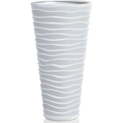 nabbi Plastový kvetináč DPSA350 34,6 cm - biela