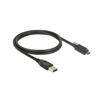 Delock USB-Kabel Superspeed 10 Gbps A->C St/St Schraube 1.0m (83717) (83717)