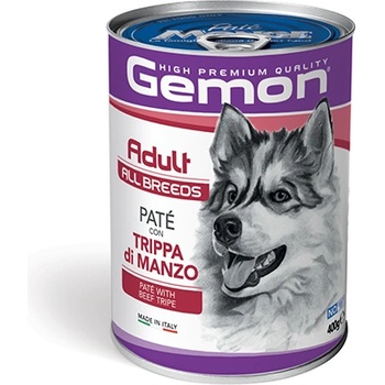 Gemon Пастет в консерва Gemon Adult Beef tripe - 0.4кг