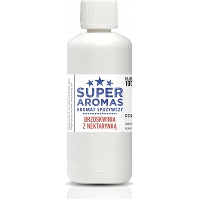 SUPER AROMAS Broskyňa s arómou nektárinky 100 ml