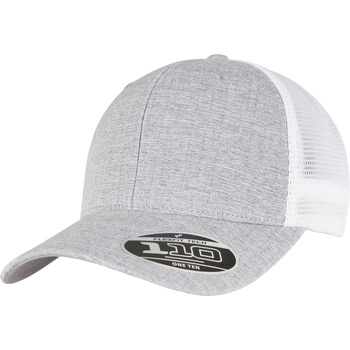 Mister Tee Шапка с козирка в сив меланж FLEXFIT 110 MESH CAP 2-TONE UB-110MT-02709 - Сив, размер one size