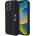 BMW Силиконов калъф BMW Hexagon Blue Line MagSafe за iPhone 16 Pro Max - черен (3666339324872)