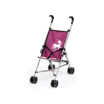 Bayer Doll Stroller Reig Purple Umbrella Unicorn