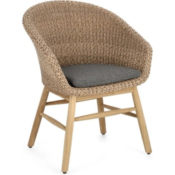 Bizzotto Стол genesis abaca с подлакътници и възглавница (0804784)