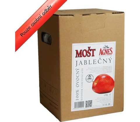 Agnes Mošt Jablko 5 l