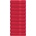 vidaXL Кърпи за баня FROGN 10 бр. Червени 100x150 см 360 г/м2 (136934)