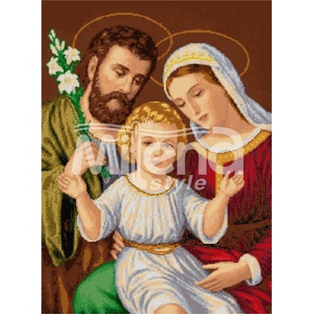 Milena Style Светото семейство - гоблен със схема конци Ariadna 1: 1