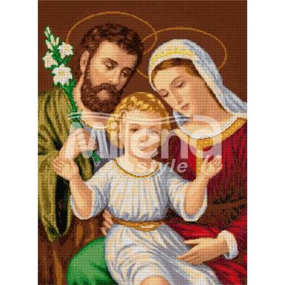 Milena Style Светото семейство - гоблен със схема конци Ariadna 1: 1