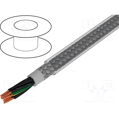 Alpha Wire 470097CY CL033 Pro-Met 9G0,75mm² PVC průhledná 300V,500V 100 m