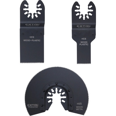 EXTOL PREMIUM náradie multifunkčné, sada 3ks 8803823