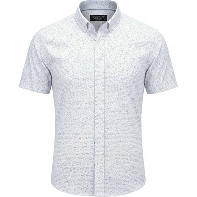Ego man pánská košile krátký rukáv regular fit EKR-238-1 bílá