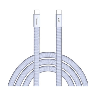 Verbatim 30275 USB-C SoftTouch USB C samec - USB C samec 60W 1,2m fialový