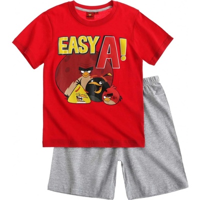 Angry Birds detské pyžamo červené