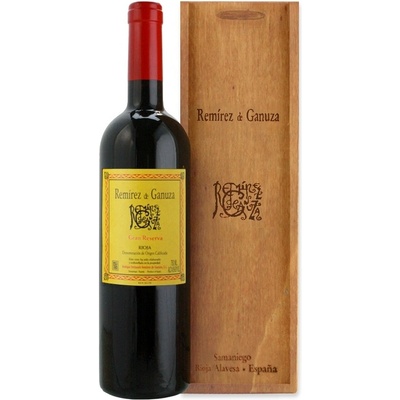 Remírez de Ganuza Gran Reserva suché červené 2015 14,5% 0,75 l (dřevěná kazeta)