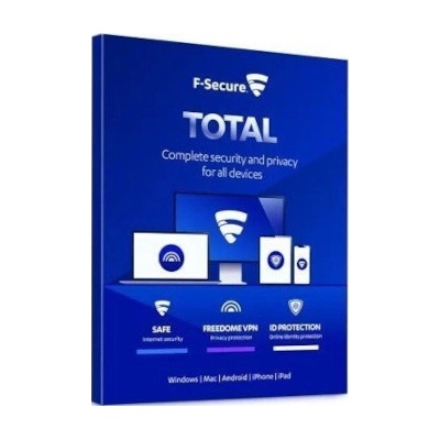 F-Secure Total 10 lic. 1 rok (FCFTBR1N010E2)