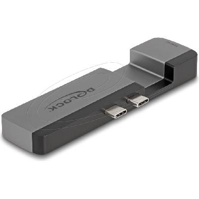 Докинг станция Delock for MacBook Pro / MacBook Air Thunderbolt 4, 5K Резолюция / 100 W PD / 10 Gbps Hub / LAN / Audio (DELOCK-87757)
