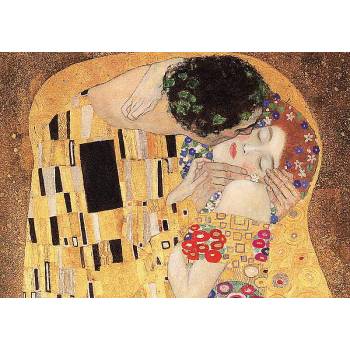 Image 1 of Trefl - Puzzle Klimt: Kiss 1000 pieces - 1 000 piese
