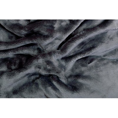 Sleep Well Prestieradlo mikroflanel tmavo sivé 180x200