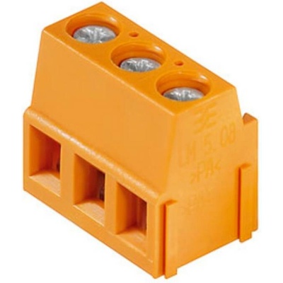 Weidmüller 1716080000 skrutkovacia svorka 2.5 mm² Pólov 2 oranžová 500 ks
