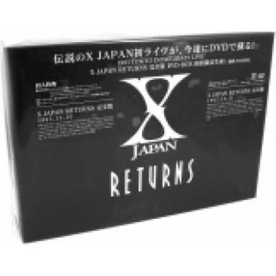 X Japan Returns Kanzenban 7DVD Box